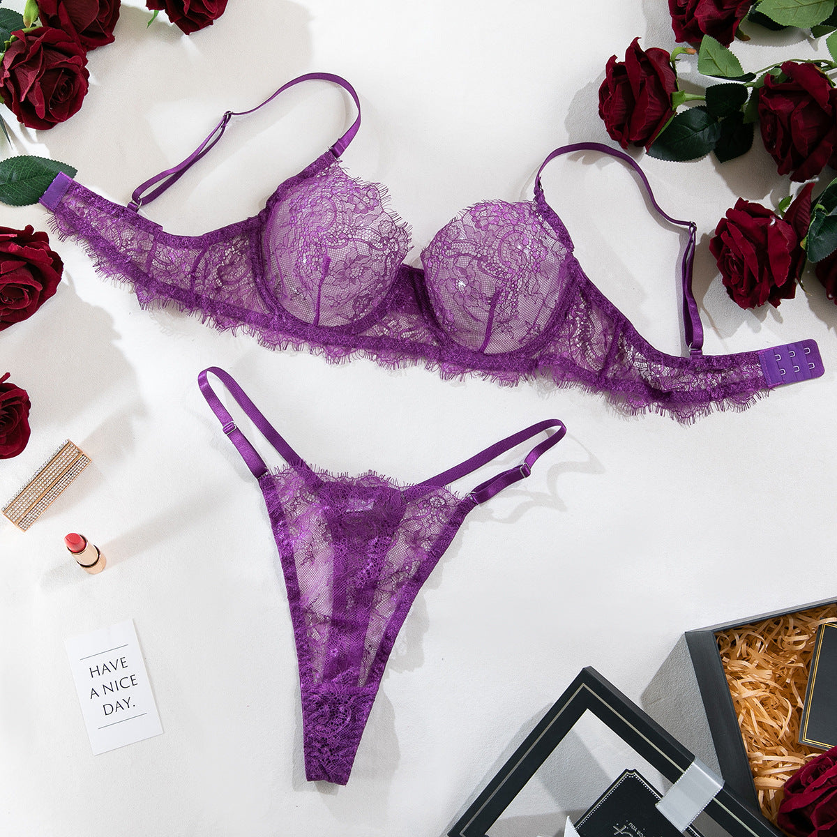 The Parisian Muse Amethyst Set